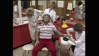 Paul Orndorff visits the salon; Lou Thesz reacts - Tuesday Night Titans - 6/26/1984 - WWF