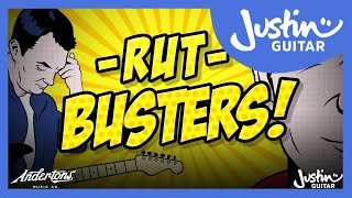 JustinGuitar Rut Busters with The Captain - Ep.10 - Hendrix Rhythm Fills Trick