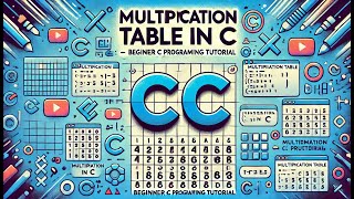 Multiplication Table in C | Beginner C Programming Tutorial