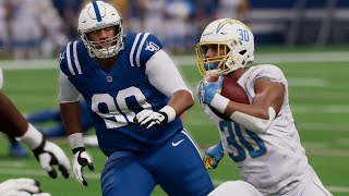 Los Angeles Chargers vs Indianapolis Colts - NFL Monday Night Week 16 2022 - Madden 23 Sim