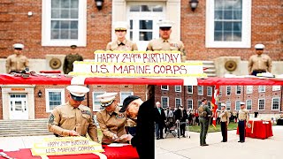 Marine Corps Celebrates 249 YEARS of Honor!