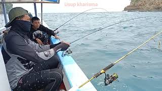 setraik tenggiri babon lagi di pulau legundi👍mancing mania uhuy