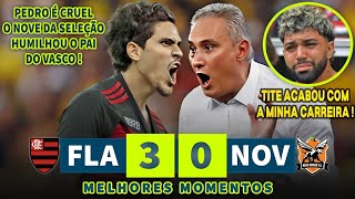 PEDRO É CRUEL !  Flamengo 3 x 0 Nova Iguaçu | Melhores Momentos - Cariocão 2024