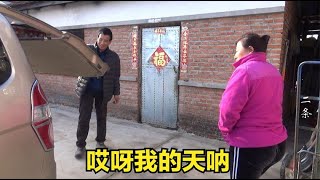 1421 二条家去榨油，400斤黄豆能出多少油？回家老妈感叹：哎呀我的天