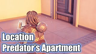 Predator’s Apartment Location - Fortnite - Visit Predator’s Apartment in Hunter’s Haven as Predator
