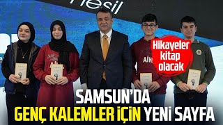 Samsun’da genç kalemler için yeni sayfa: Hikayeler kitap olacak