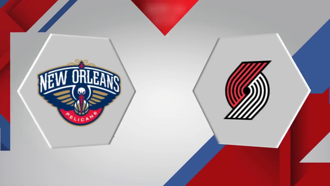 New Orleans Pelicans Vs. Portland Trail Blazers Game 1: April 14, 2018 ...