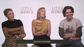 Saoirse Ronan, Timothée Chalamet & Florence Pugh: Der 