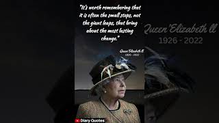 It's Worth Remembering....| British Queen Elizabeth Thoughts| Motivational Quotes Shorts