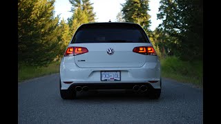 VW MK7R Canyon Run and Setup Discussion