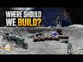 The Moon Base: Shackleton Crater vs Other Sites