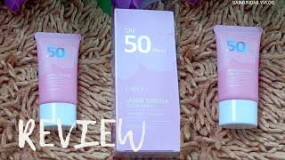 Japan sakura sunscreen review. অল্প বাজেটে সেরা একটা সানস্ক্রিন। জাপান সাকুরা সানস্ক্রিন।