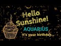 Aquarius ♒️ The Celtic Cross ~ Happy Birthday 💕🙏✨️🎈#aquariusseason #newmooninaquarius