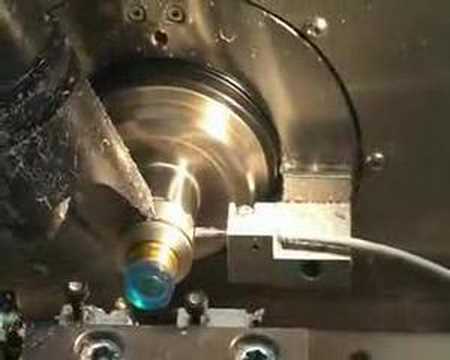 Contact Lens Manufacturing With A CNC Lathe - YouTube