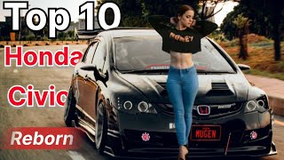 Top 10 Modified Honda Civic Reborn | Cars Compilation 2022 | Honda Civic FD