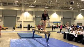 Kylie Fischer 2012 Region 5 Championships (College Gymnastics Recruiting)