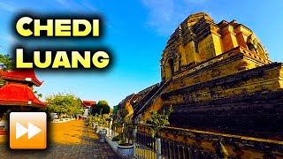 Visit Wat Chedi Luang in 3 Minutes! 🇹🇭 Chiang Mai Attractions