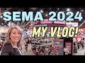 CLASSIC CAR SHOW SEMA 2024 VLOG CAR REVEALS AND VENDORS