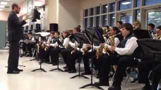 Deltona Heritage Middle School Jazz Band performs On Broadway