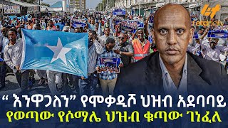 Ethiopia - “እንዋጋለን” የሞቃዲሾ ህዝብ አደባባይ የወጣው የሶማሌ ህዝብ ቁጣው ገነፈለ