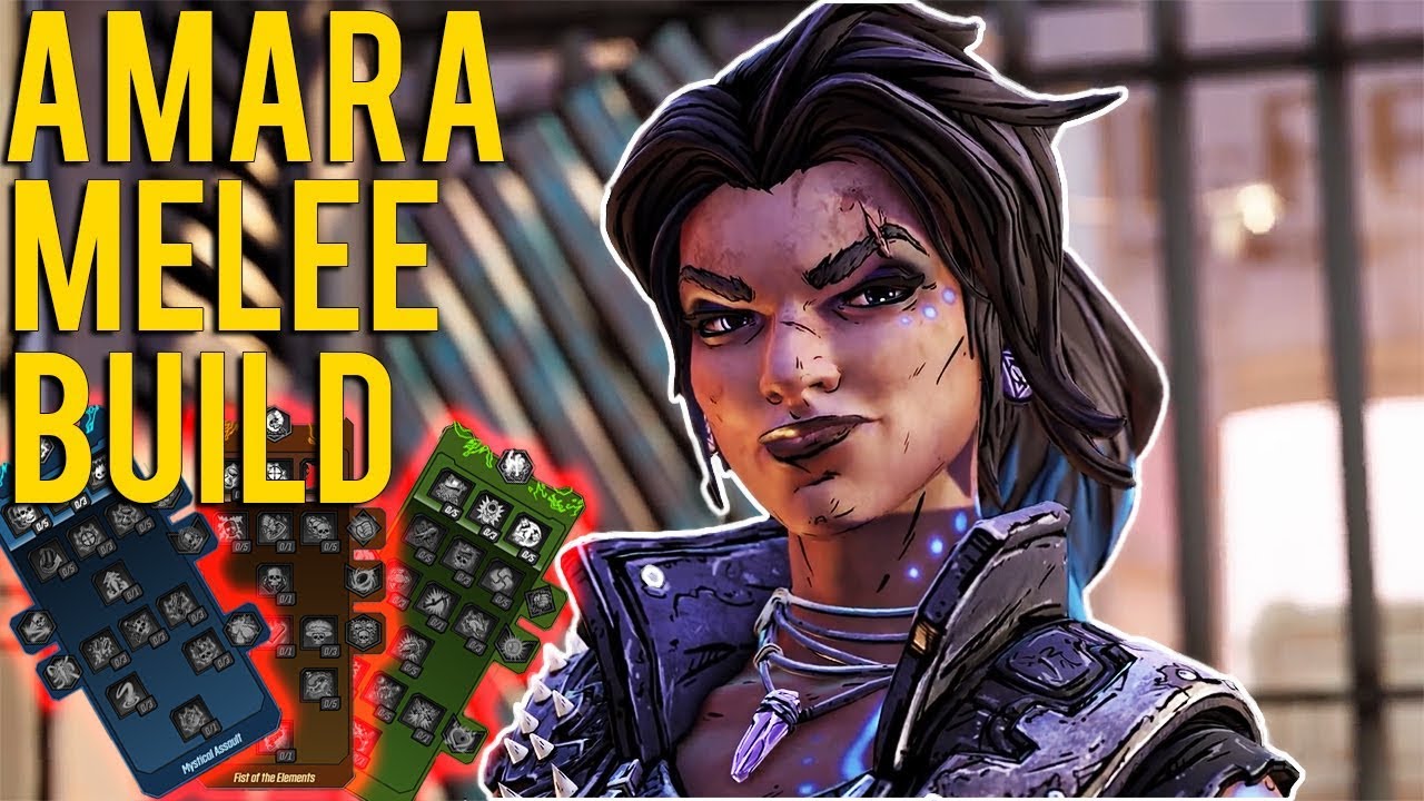 Borderlands 3: Amara Full Melee Build! FIRST META BUILD ...