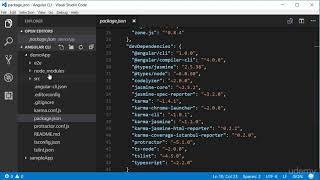 Angular CLI - Mastering the Basics : Exploring Folder Structure