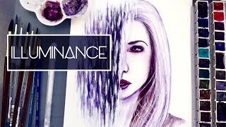 Illuminance | Time Lapse Watercolour Speed Painting