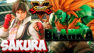Street Fighter V ► История персонажей ✪ SAKURA "Будущая Я" | BLANKA "Угроза амазонки"