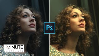 1-Minute Photoshop | Add Lighting Effect in Photoshop