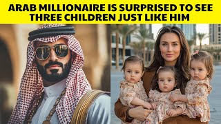 ARAB MILLIONAIRE IS SURPRISED TO SEE THREE CHILDREN JUST LIKE HIM ON THE STREET AND HE...