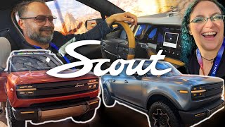 Scout Motors EVs at CES 2025: Terra \u0026 Traveler First Look + Interview!