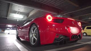 フェラーリ458イタリアの始動音【458Italia】【Ferrari】