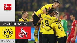 Reus with 150-Goal-Record! | Borussia Dortmund - 1. FC Köln 6-1 | Highlights | MD 25 – Bundesliga