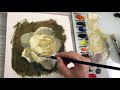 how to paint peony brushstrokes with krista eaton