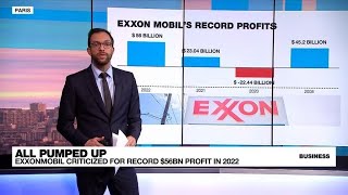 ExxonMobil rakes in record net profits in 2022, leading to backlash • FRANCE 24 English