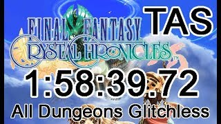 (TAS) Final Fantasy Crystal Chronicles All Dungeons Glitchless in 1:58:39.72