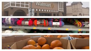 #81- Đi Siêu thị Walmart mua ít đồ dùng và chỉ len về móc nón mùa đông.