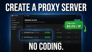 How to Create Your Own SOCKS5 & HTTPS Proxy Server (No Coding required)