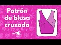 Cómo trazar un patrón de blusa cruzada