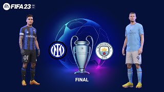 FIFA 23 - Inter Milan vs Manchester City - UEFA Champions League Final | Gameplay PC