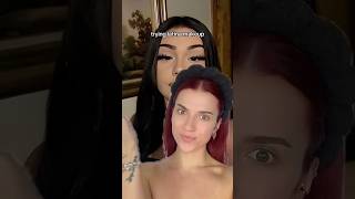 trying latina makeup❤️🔥
