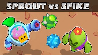 SPROUT vs SPIKE | 1vs1 | Brawl Stars Olympics