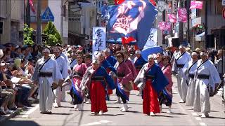 雅華組（編集あり）／本町通り会場／常陸国YOSAKOI祭り2018（二日目）