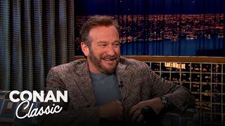 Robin Williams & Conan Talk About St. Patrick's Day | Late Night with Conan O’Brien