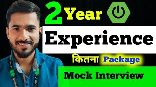 2 Year Experience Spring boot Developer Mock Interview | Simple Question 😳 |