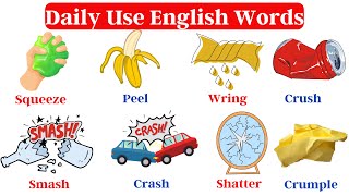 Daily Use English Words | English Vocabulary Verbs