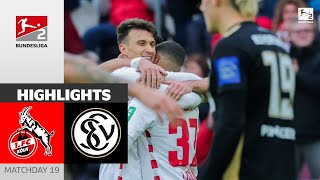 FC Köln - SV Elversberg 1:0 Hightlights, 2. Bundesliga 2024-25 | köln elversberg