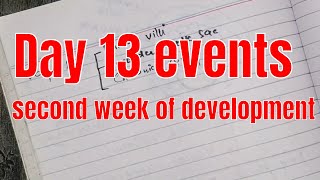 Day 13 events | second week of development | embryology in Urdu/Hindi | 2020