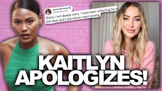 Bachelorette Kaitlyn Bristowe Apologizes To Sierra Jackson For Dismissive Comments Made On Podcast