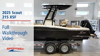 2025 Scout 215 XSF | Available Now at MarineMax Lake Norman